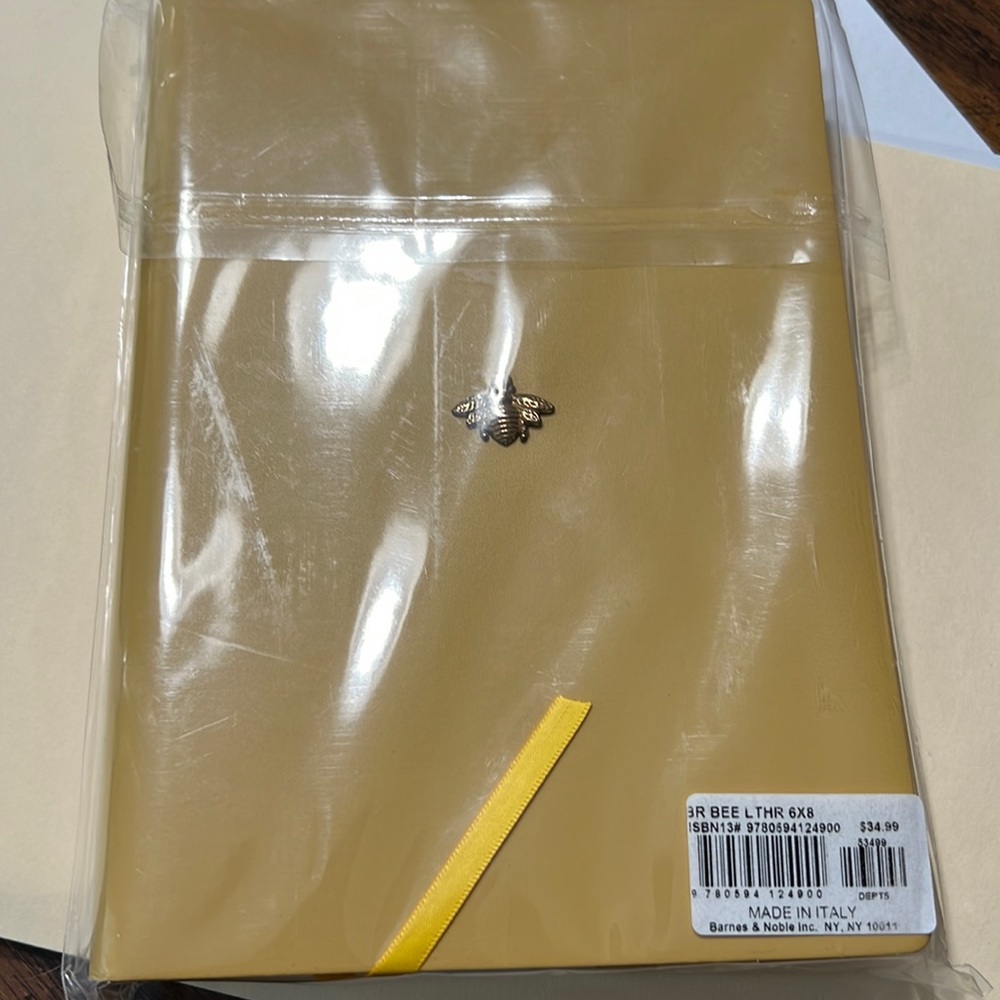 Leather bound journal
